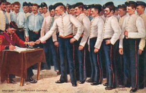 Jour de paie, 1er Grenadier Guards - English School
